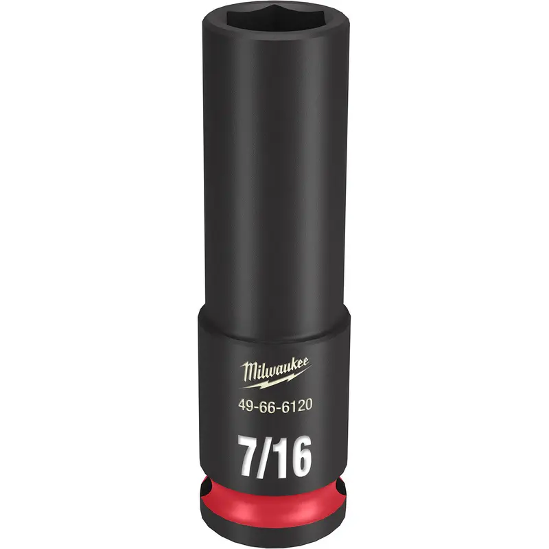SHOCKWAVE Impact Duty 3/8" Drive 7/16" Deep Socket 6-Point