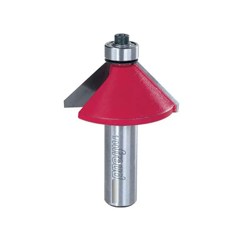 40-094 Chamfer Router Bit 11-1/4 Degree 1"CL 1/2"SH