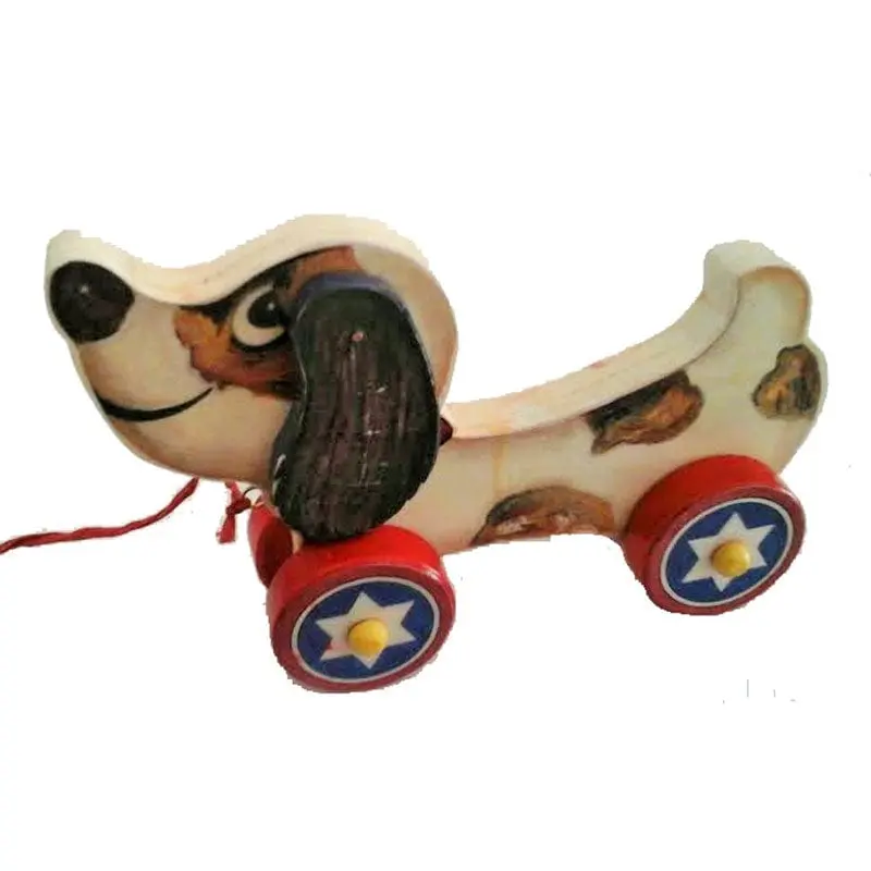 Beagle Dog Pull Toy  Woodworking Pattern and Picture