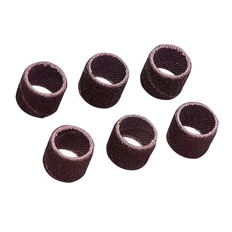 1/2" Diameter Sanding Bands - 60 Grit - 6 Pack