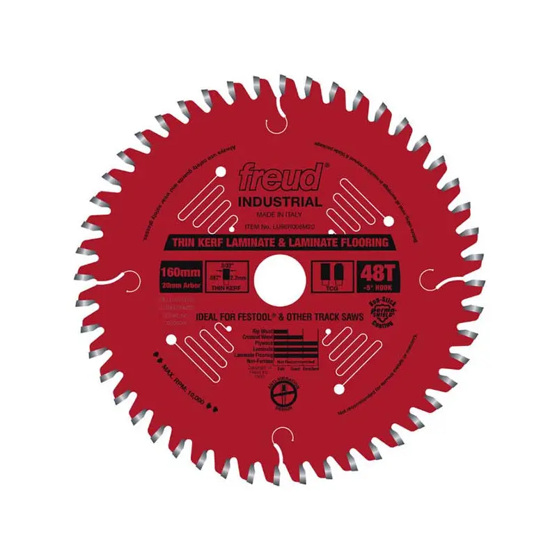 Thin Kerf Double Sided Melamine Track Saw Blade
