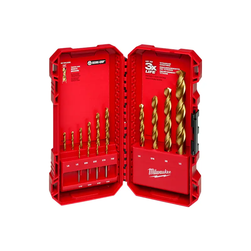 THUNDERBOLT Titanium Drill Bit Set  14PC
