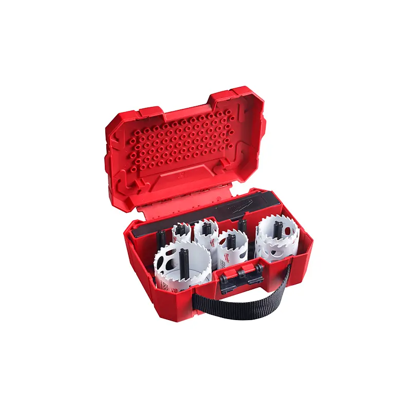 10 PC HOLE DOZER with Carbide Teeth Electrcian's Hole Saw Kit