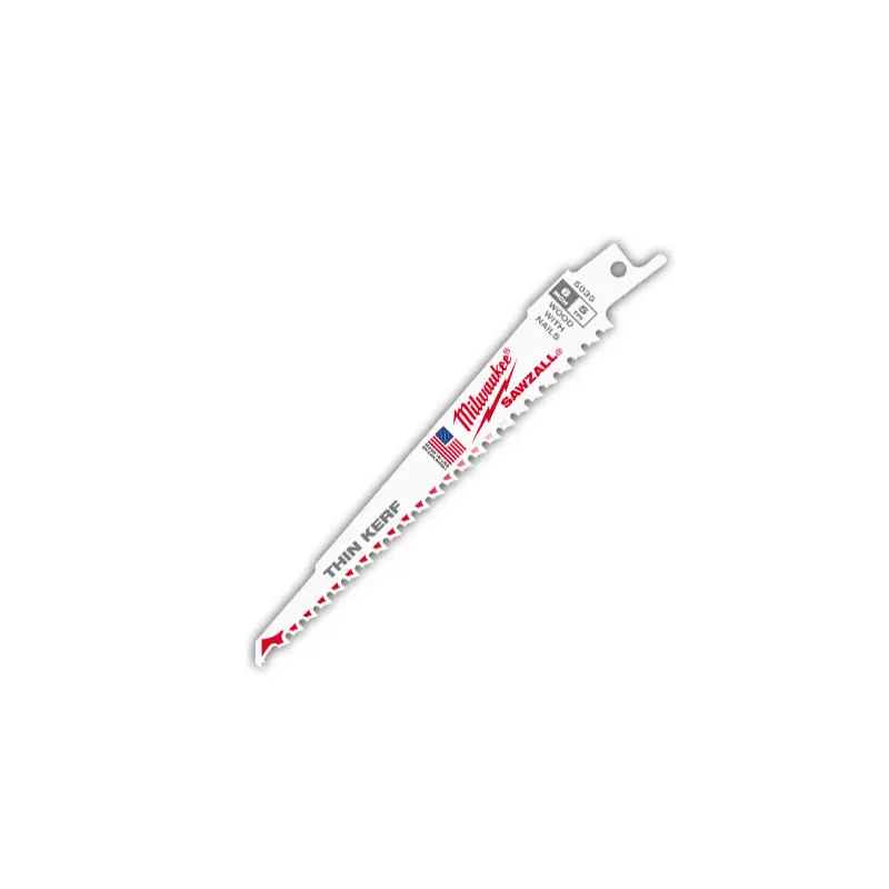 6" 5 TPI Sawzall Blades (5 Pk)