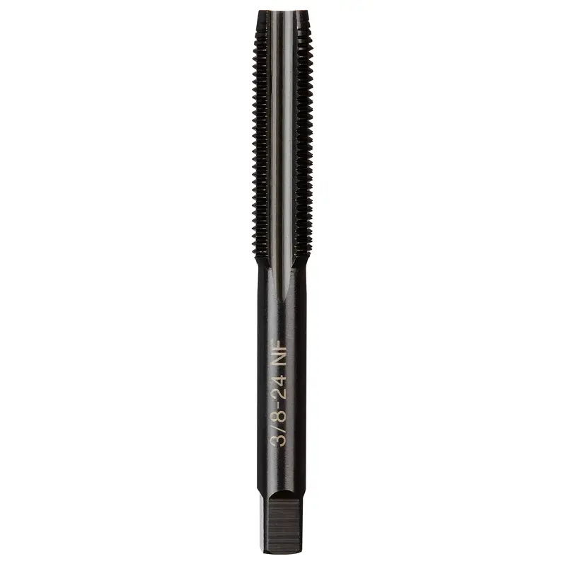 3/8"-24 NF Straight Flute Plug Tap