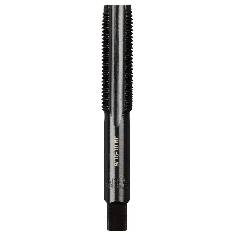 9/16"-18 NF Straight Flute Plug Tap