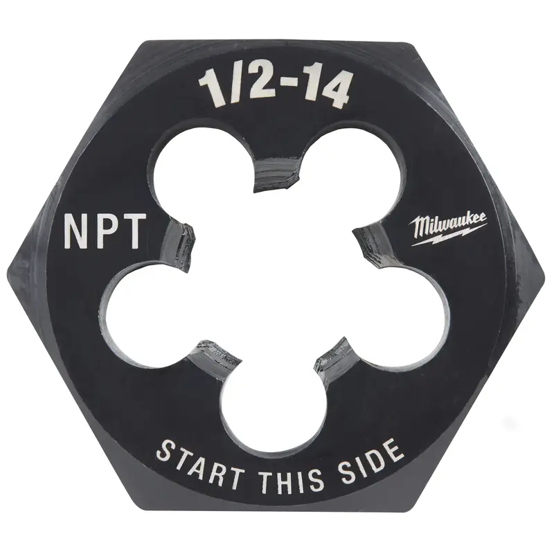 1/2"-14 NPT 2-1/6" Hex Threading Die