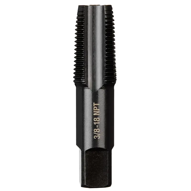 3/8"-18 NPT Straight Flute Taper Tap