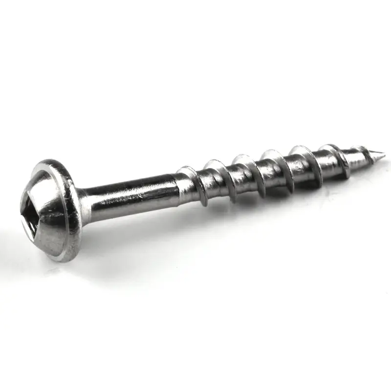 Pocket Hole Screw - Coarse - Square Drive - 305 Stainless Steel