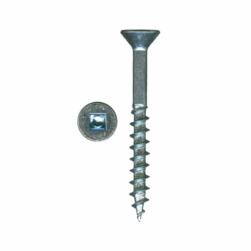 Woodworking Screws - XT Square Drive - Flat Head - 100 Piece