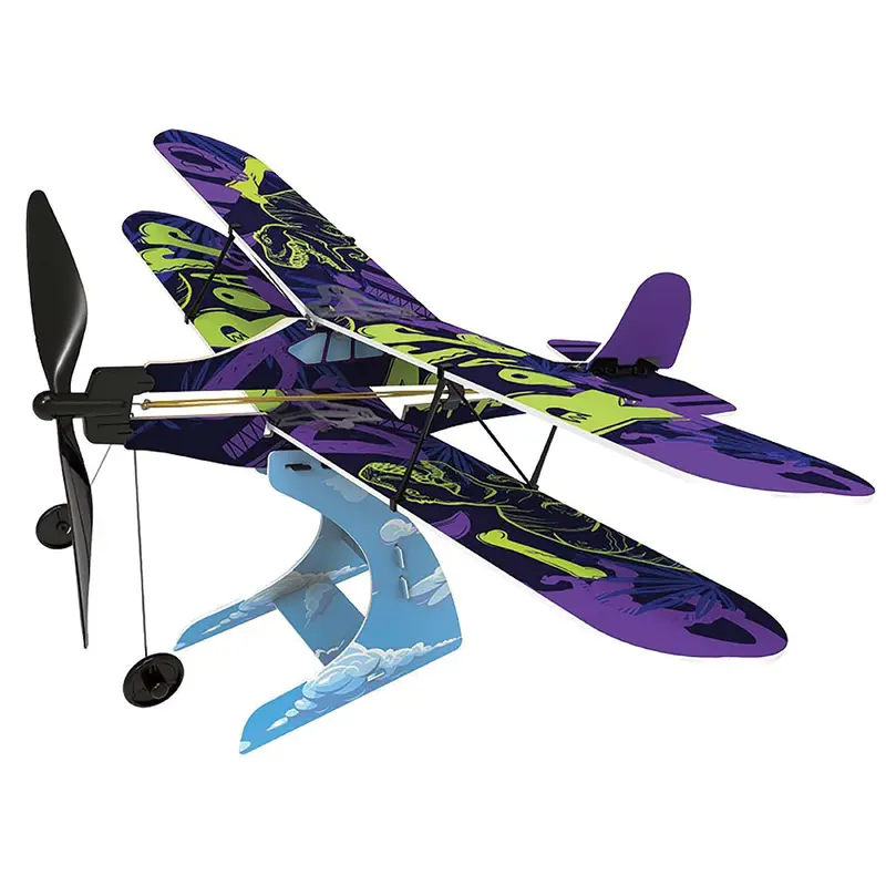 Rubberband Aeroplane Science Model Kit