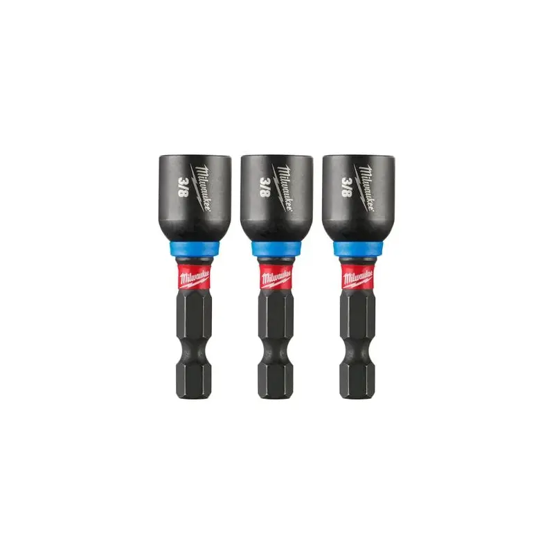 SHOCKWAVE Impact Duty 3/8 x 1-7/8 Magnetic Nut Driver 3PK
