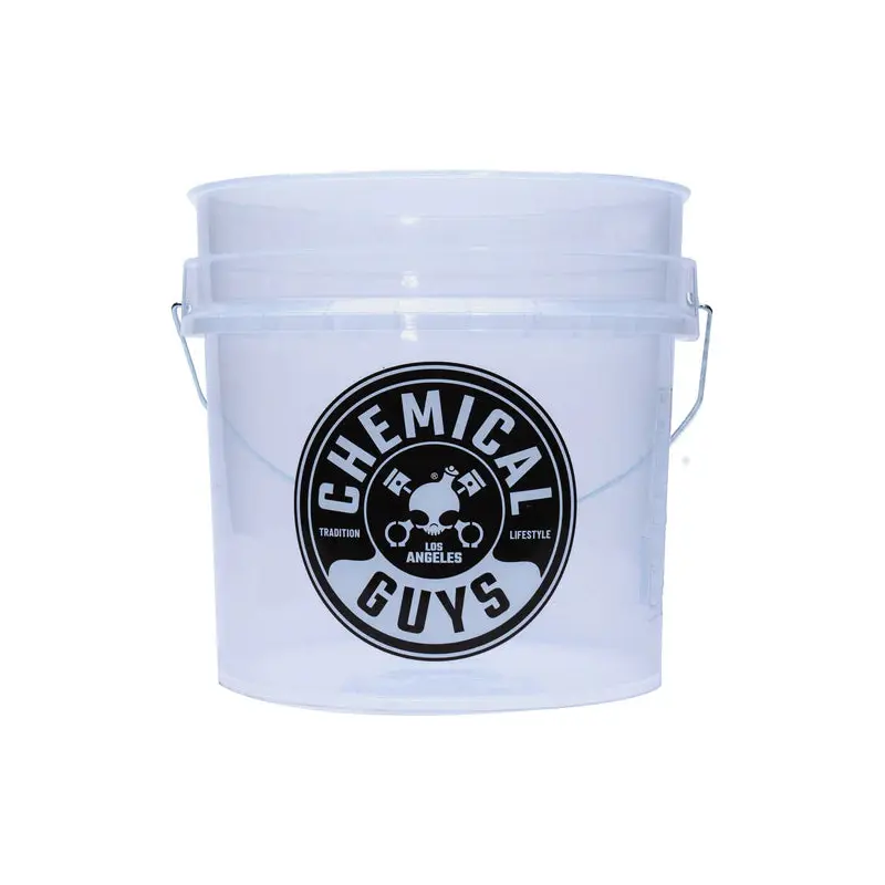 Heavy Duty Ultra Clear Detailing Bucket, 4.25 Gal