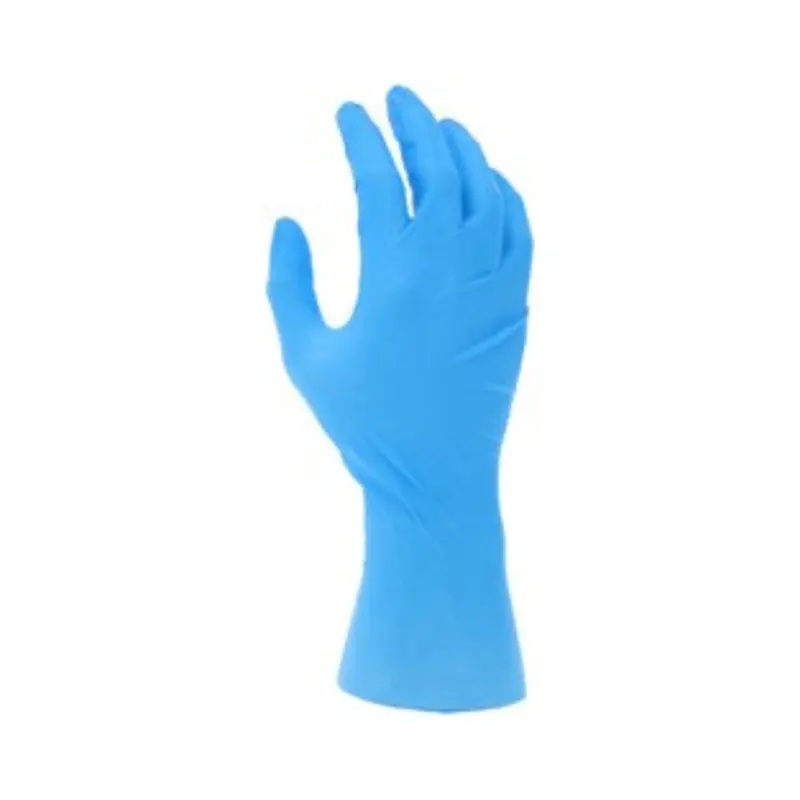 Large NitriShield Gloves Powder Free Disposable Nitrile Premium Medical Grade Textured Grip 12 Inches Medical Grade Class 1 Medical Device