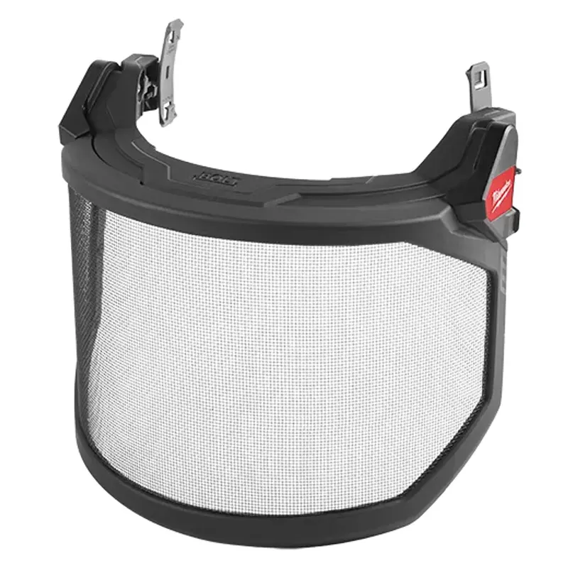 BOLT Full Face Shield - Metal Mesh (Compatible with Milwaukee Safety Helmets & Hard Hats)