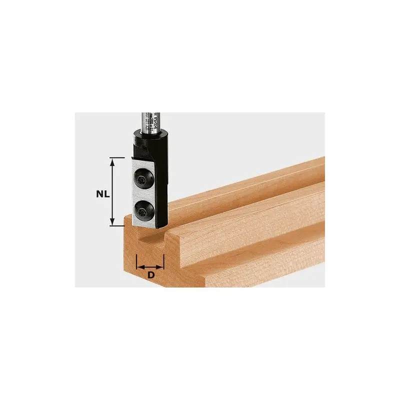 Straight Bit - HW S8 D8/20 WP Z1