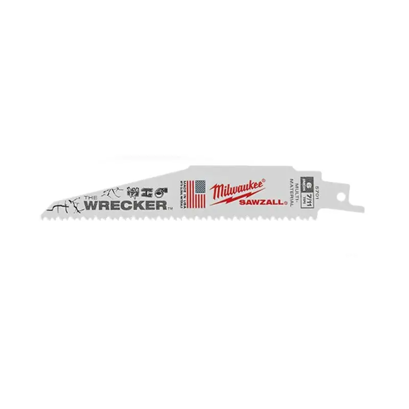 The WRECKER Multi-Material SAWZALL Blade 6" 7/11TPI BULK 100