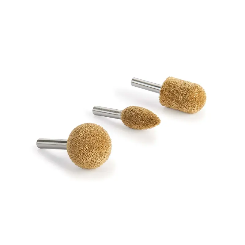 Original Rotary Burr Set - 1/4" Shaft - Fine - 3 Piece