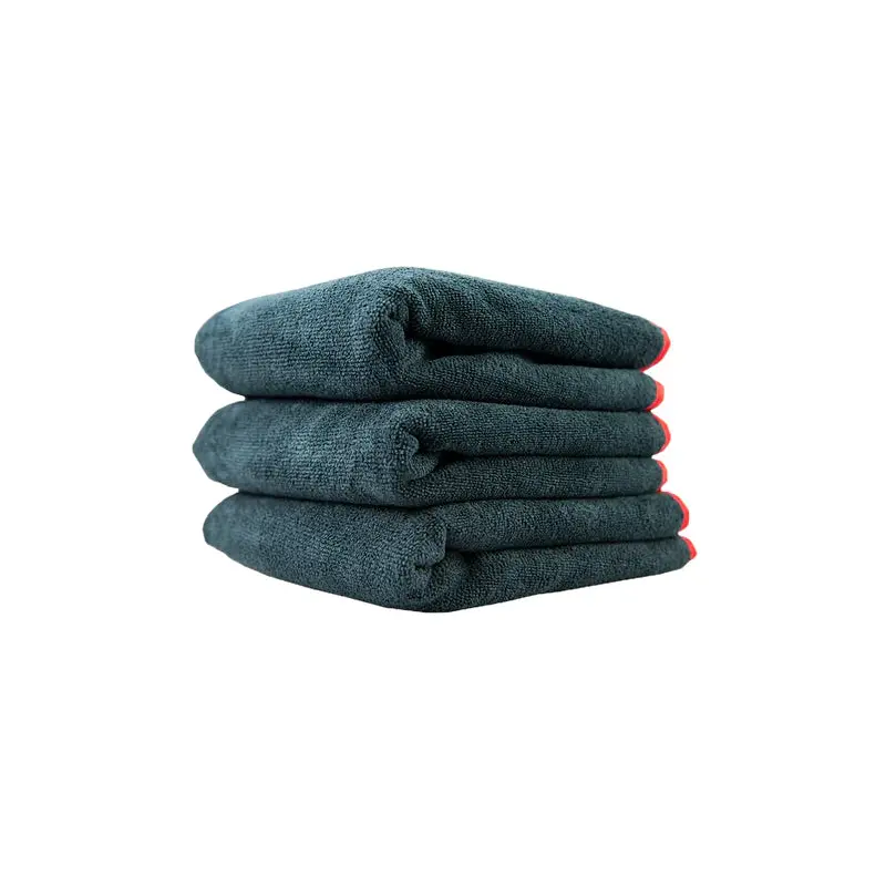 Premium Red Line Microfiber Towel 3-Pack