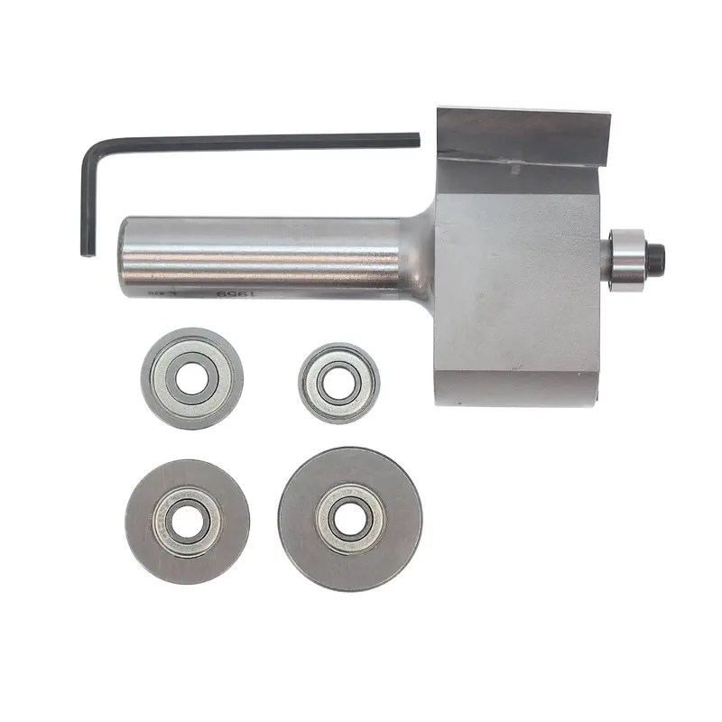 1960 Deep Multi Rabbet Router Bit Set 1-7/8" D X 1" CL 1/2" SH