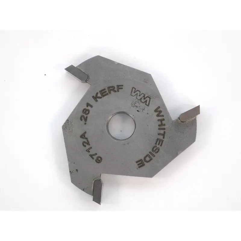 6712A 3-Wing (9/32") Slotting Cutter Router Bit .281"