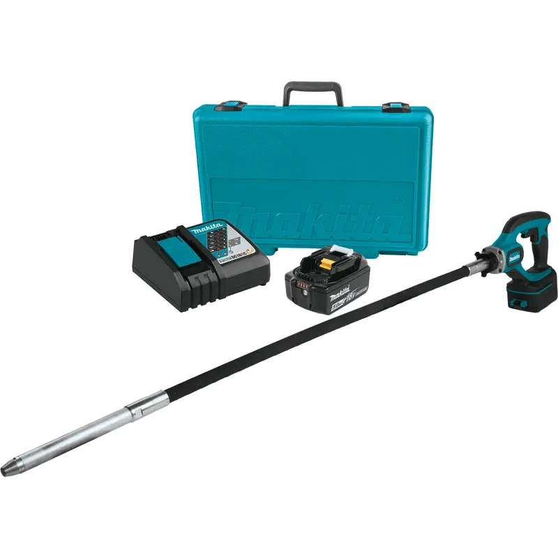 18V LXT LithiumIon Cordless 4' Concrete Vibrator Kit (5.0Ah)