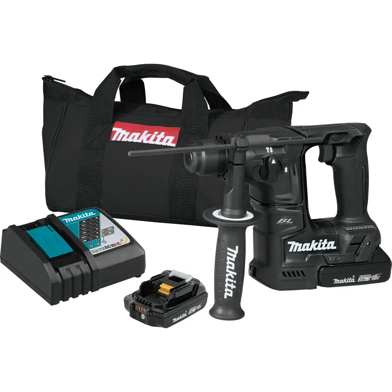 18V LXT LithiumIon SubCompact Brushless Cordless 11/16" SDSPLUS Rotary Hammer Kit (2.0Ah)