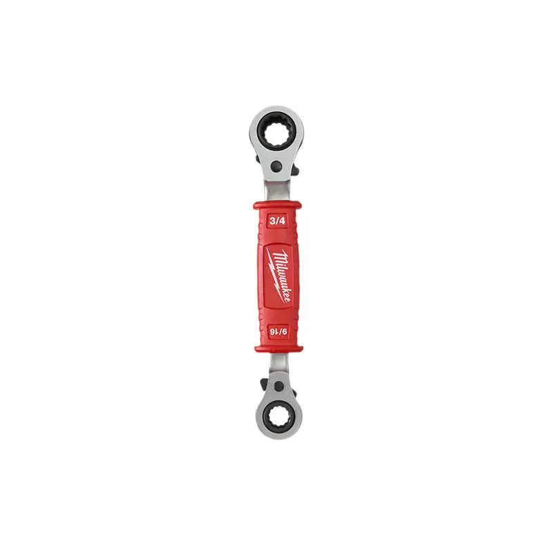 Linemans 4-in-1 Insulated Ratcheting Box Wrench