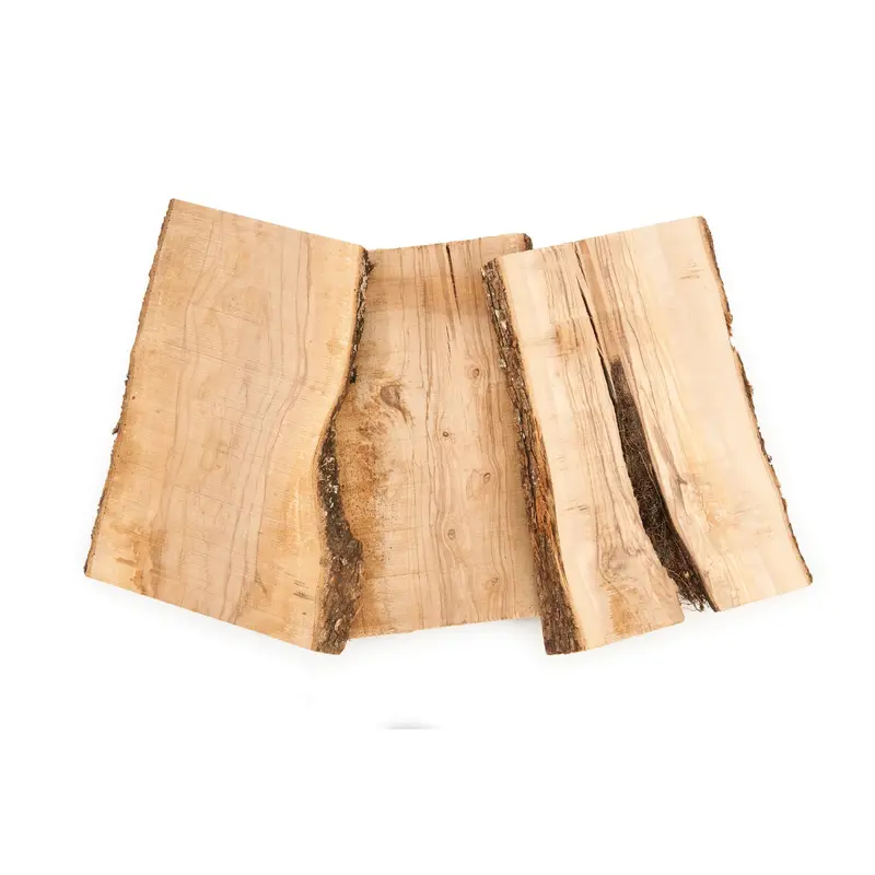 Olivewood  1" x 6" - 8" x 13-3/4"  Rough Sawn