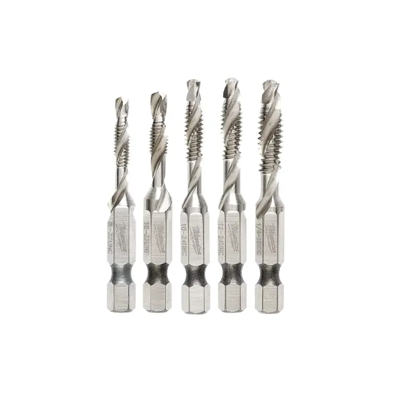 5 Pc SHOCKWAVE Impact Drill and Tap Bit Set