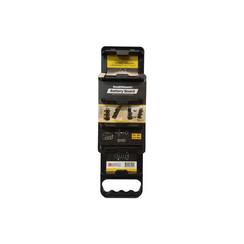 Stealth Mounts DeWalt Battery Board with Handle