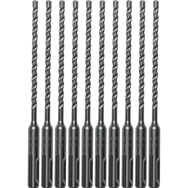 3/16" x 6" SDSPLUS Bit, 3Cutter, 10/pk