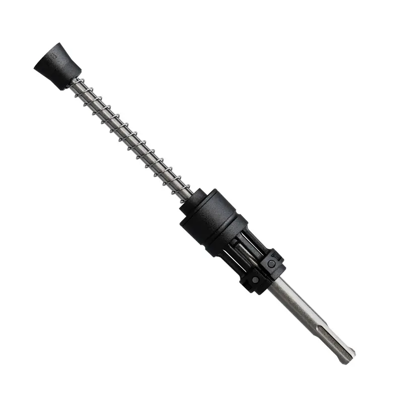 5/16" x 4" x 9" AMPED Rebar Demon SDS-Plus 4-Cutter Full Carbide Head Dust Extraction Hammer Drill Bit