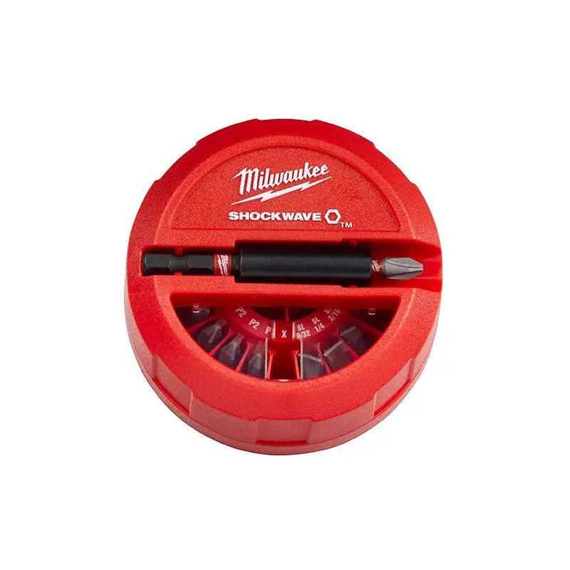 SHOCKWAVE 22PC Impact Driver Bit Puck (TUBE)