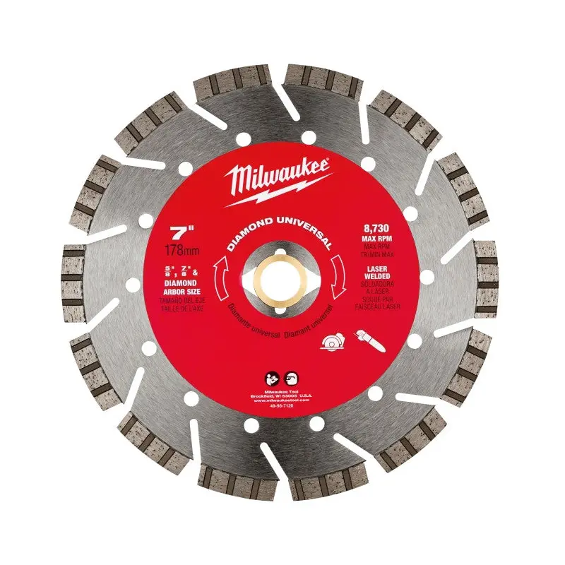 7" Diamond Universal Segmented-Turbo