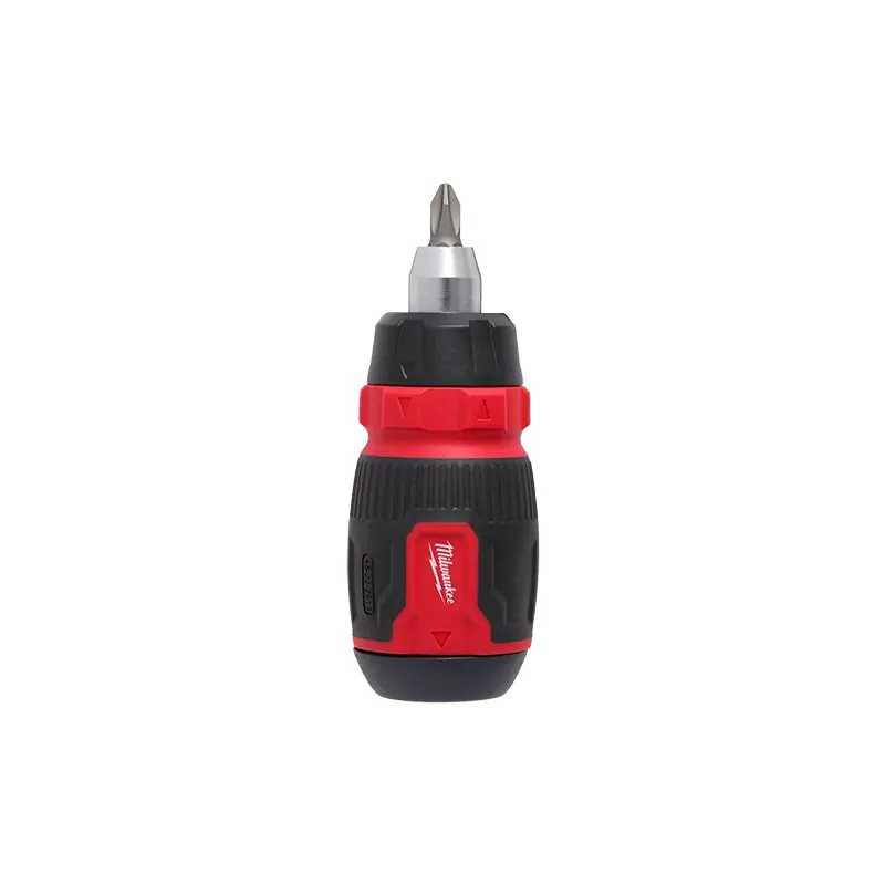 8-in-1 Ratcheting Compact Multi-Bit Screwdriver