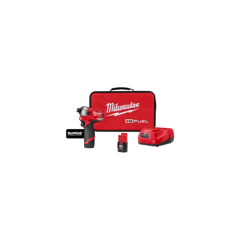 M12 FUEL SURGE 1/4" Hex Hydraulic Driver Kit