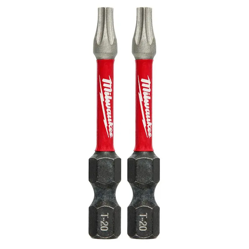Shockwave 2" Torx T20 (2PK) Impact Drill Bits