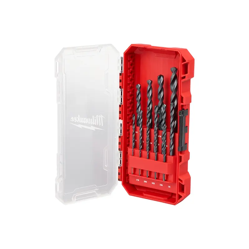 THUNDERBOLT Black Oxide Drill Bit Set  15PC