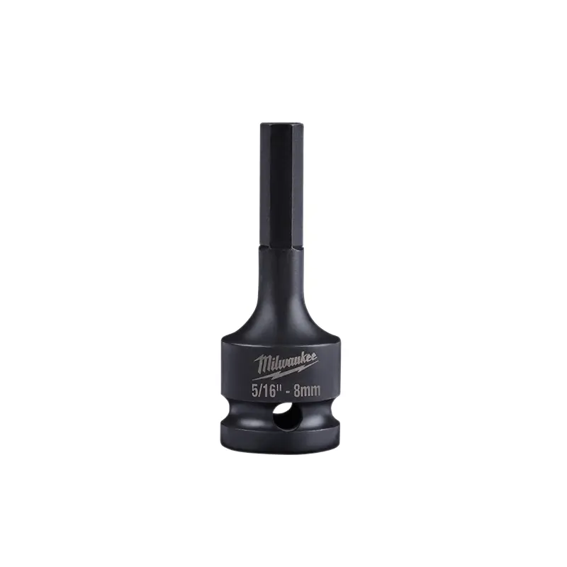 Shockwave Lineman's 1/2" Drive 5/16" - 8mm Hex Bit Socket