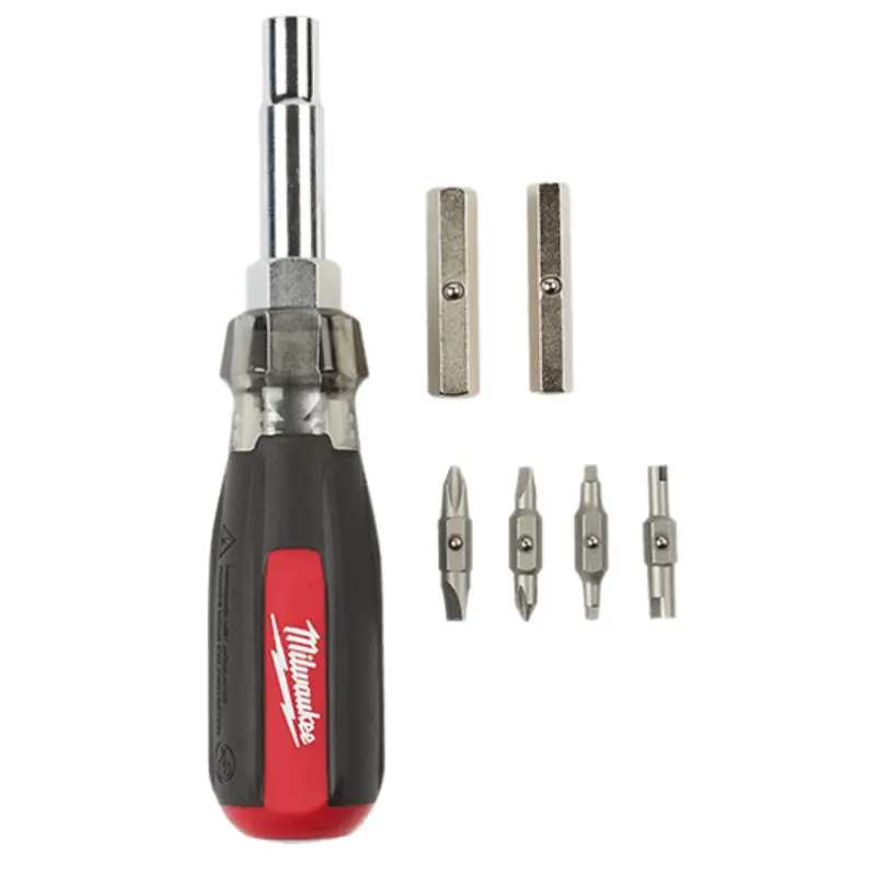 13in1 Cushion Grip Screwdriver with Schrader Bit