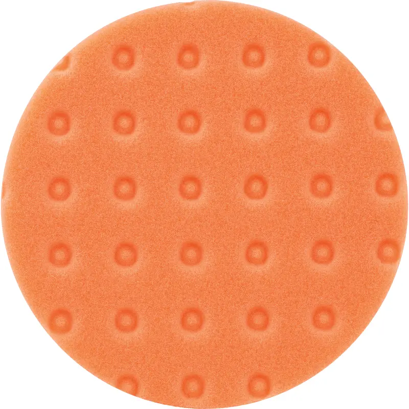 51/2" Hook and Loop Foam Polishing Pad, Orange