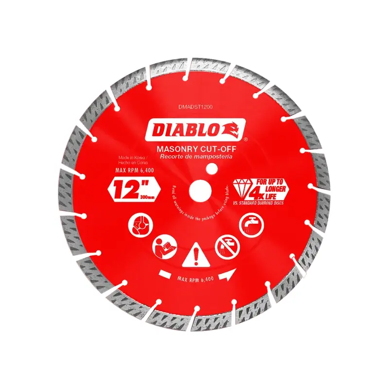 12" Diamond Turbo Masonry Cut-Off Blade