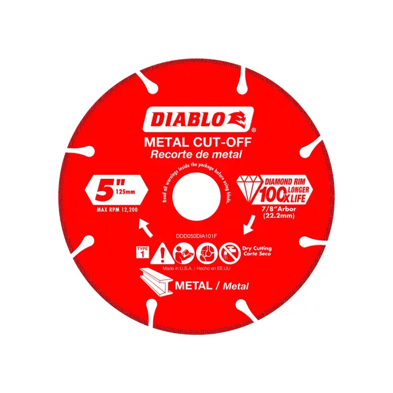 5" Diamond Metal Cut-Off Disc