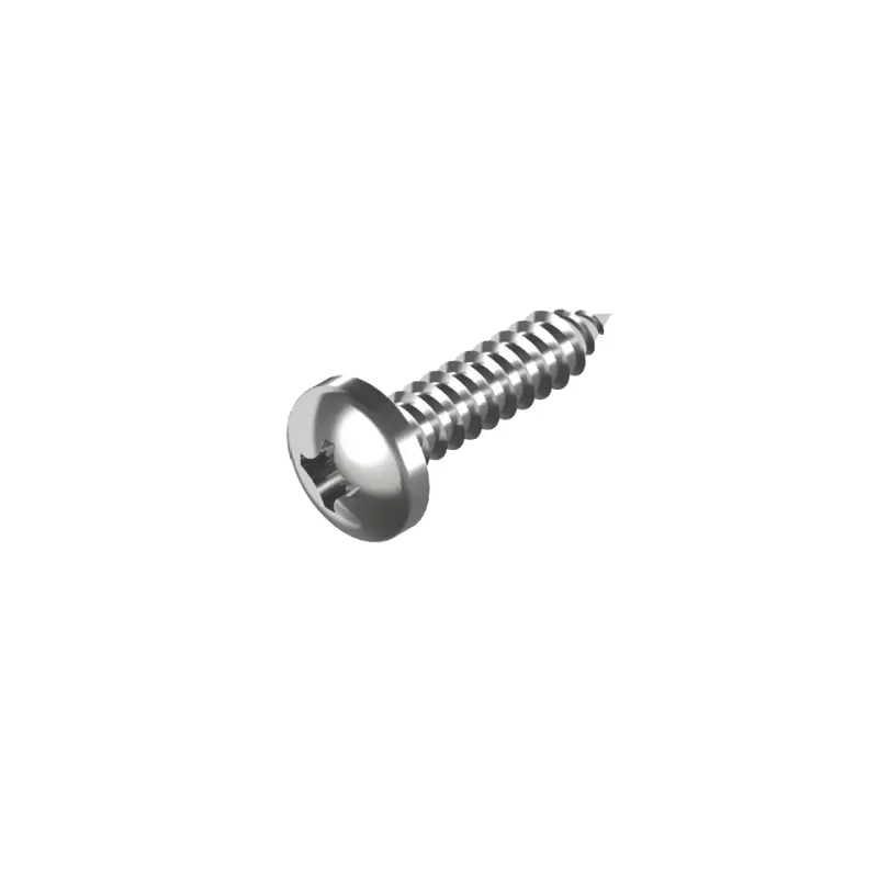 10G x 100 (4") 316 Stainless Steel Phillips Pan Head Self Tapping Screw  - Box of 100