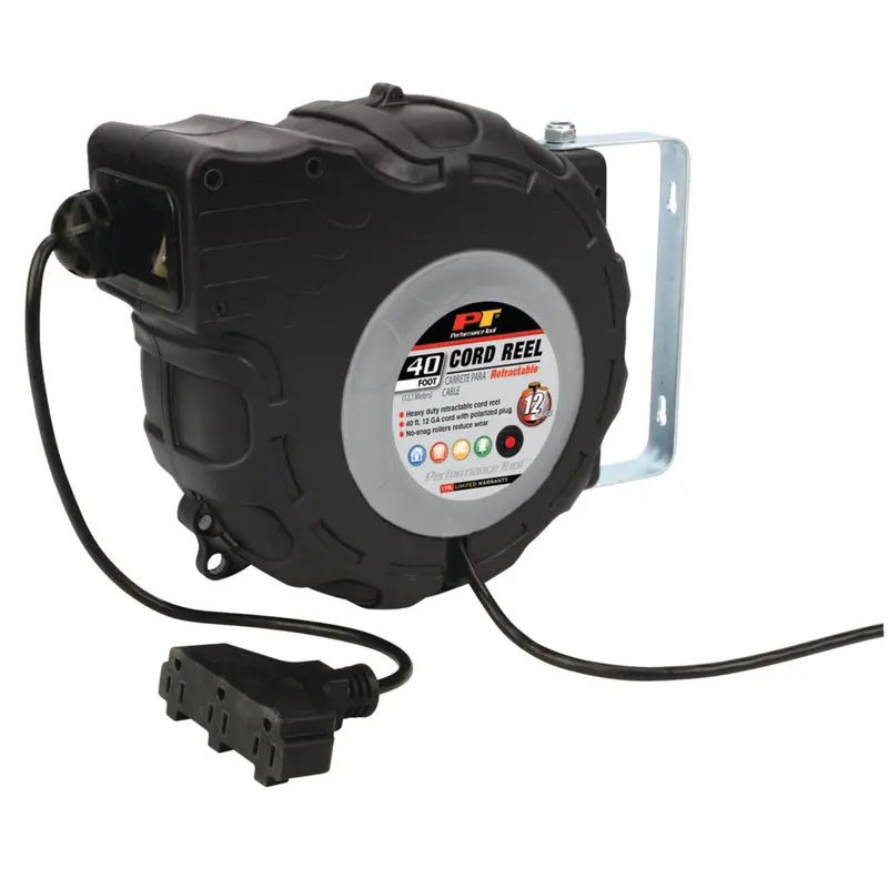 40' 12GA Retractable Cord Reel