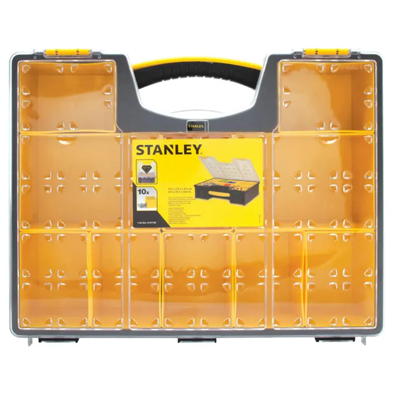 STANLEY Pro Series Deep 10 Compartment Organizer (425 x 335 x 105mm