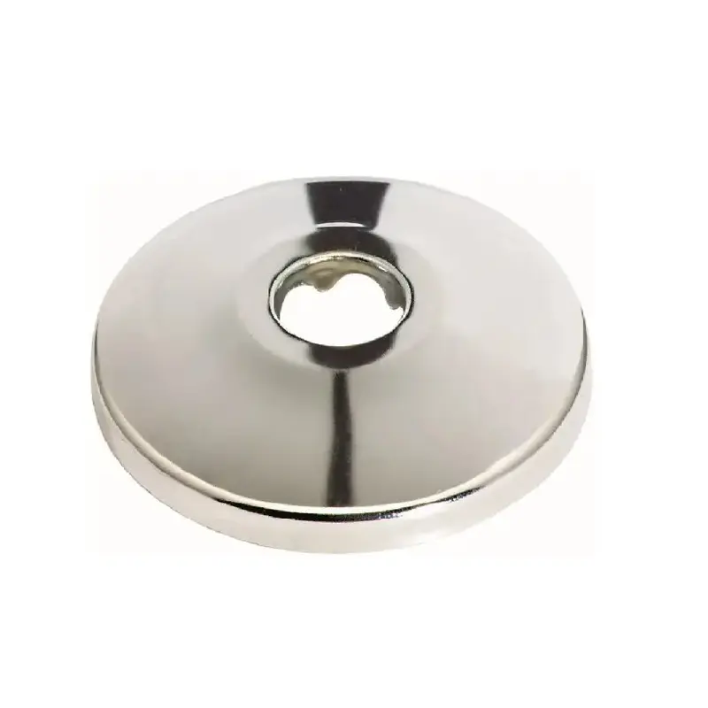 Plumb Pak Bath Flange, 3-1/2 in W, Plastic, Chrome