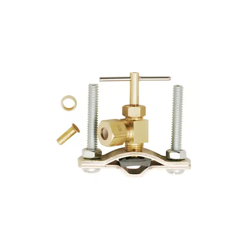 Plumb Pak 1/4 in. Brass Saddle Valve