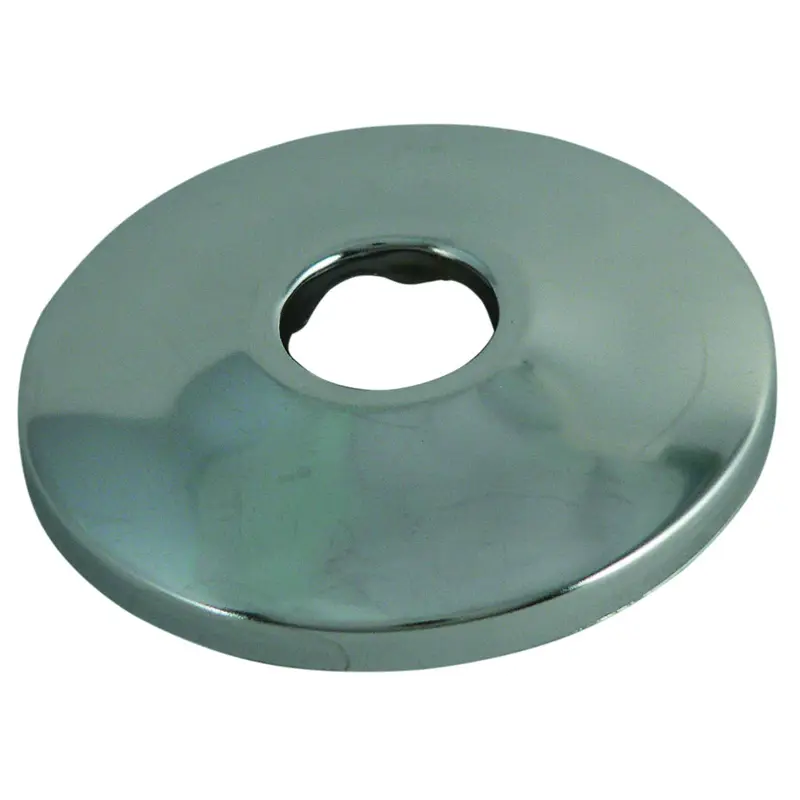 Plumb Pak Bath Flange, 3-1/2 in OD, For: 3/8 in IPS, 1/2 in Copper Pipe, Chrome
